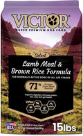VICTOR Super Premium Dog Food with Lamb Meal & Brown Rice 15 lb