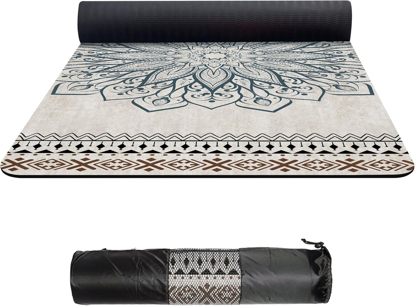Extra Wide Non-Slip TPE Yoga Mat - 72x32