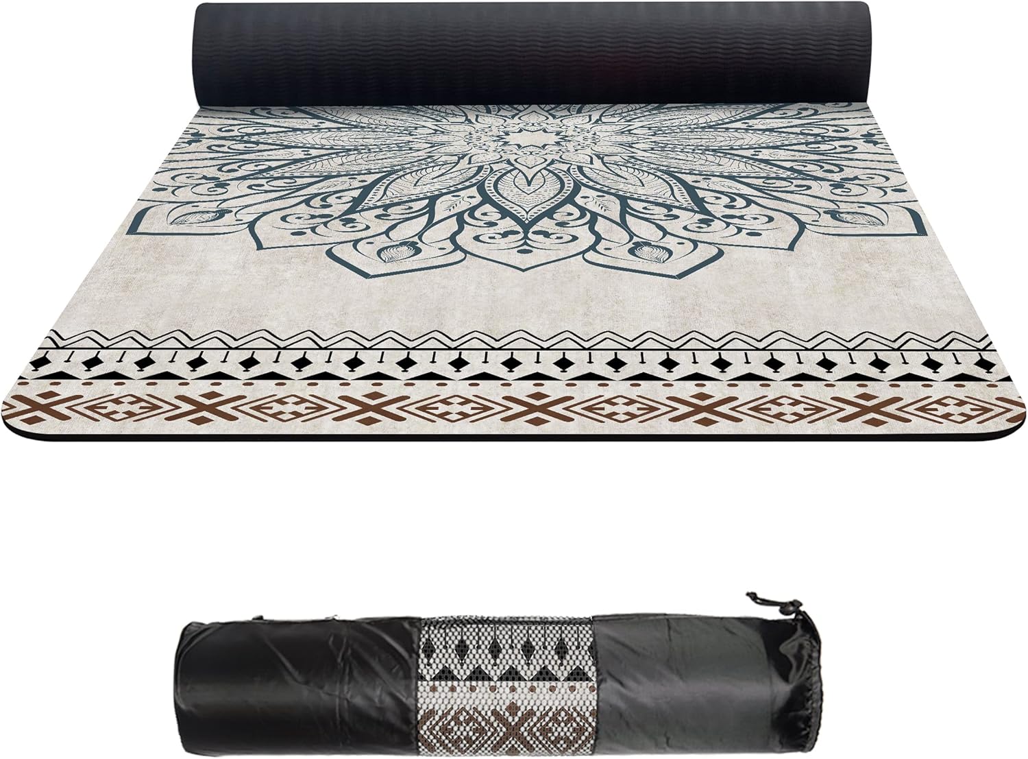 Extra Wide Non-Slip TPE Yoga Mat - 72x32