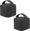 Decorative Door Stopper 2 Set - Heavy Duty 4.4 Lbs Each