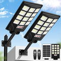 Solar Street Light Outdoor 20000LM 6500K Motion Sensor - Bright Flood