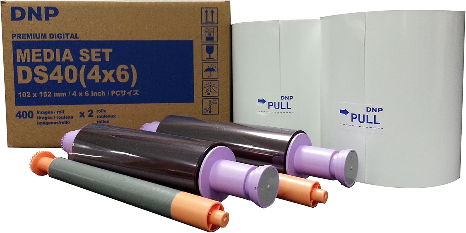 DNP DS40 4x6 Dyesub Printer Paper for Stunning Photo Prints