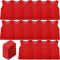Youth Pinnies Kids Penny Jersey 24 Pcs Set - Bright Red Team Vests
