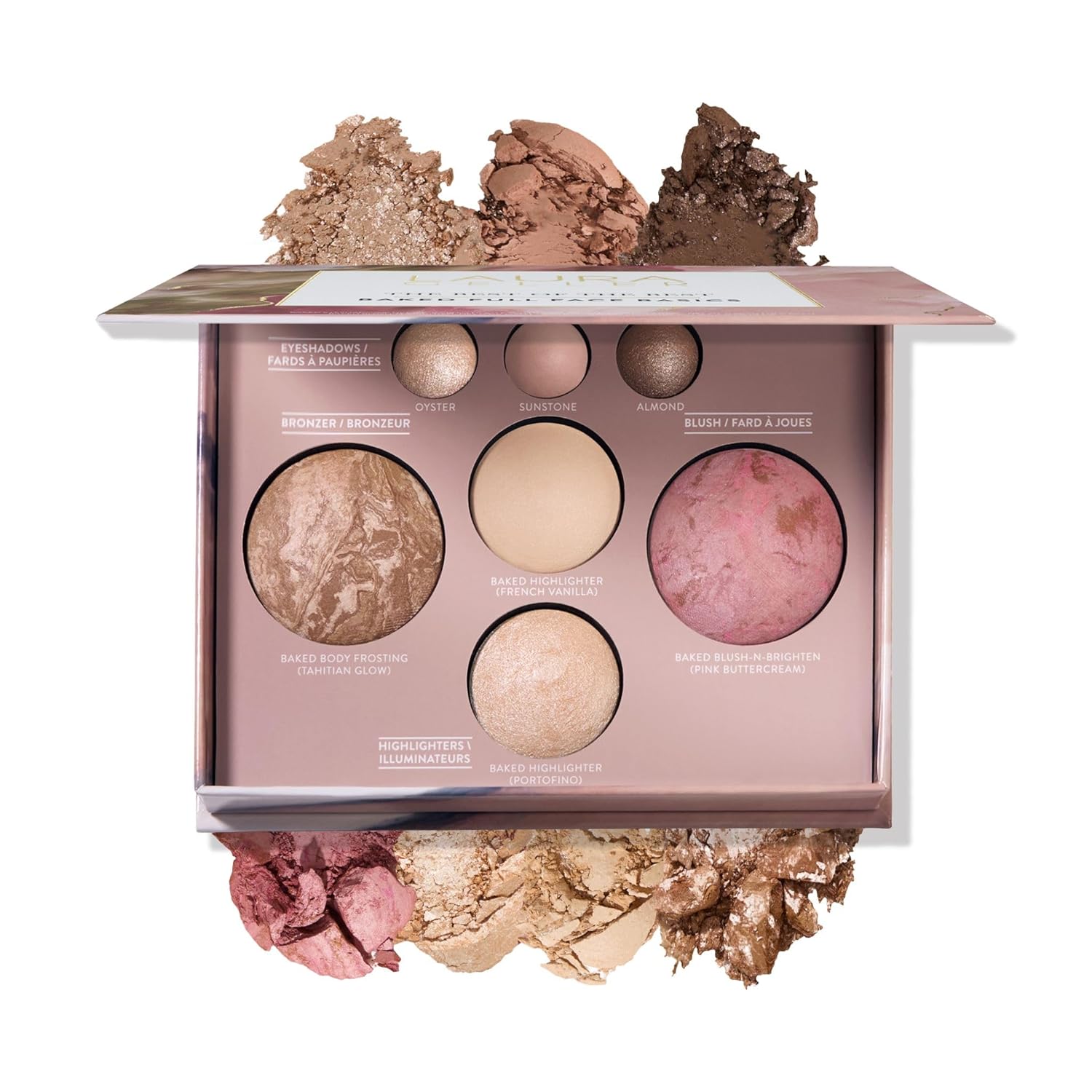 Best of the Best Baked Palette with Bronzer, Blush, Highlighters