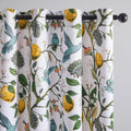 Hummingbird Blackout Curtains 52 x 96 in Panels - Vintage Farmhouse