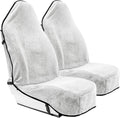 Terry Cloth Sweat Towel Seat Cover - Universal Waterproof Seat