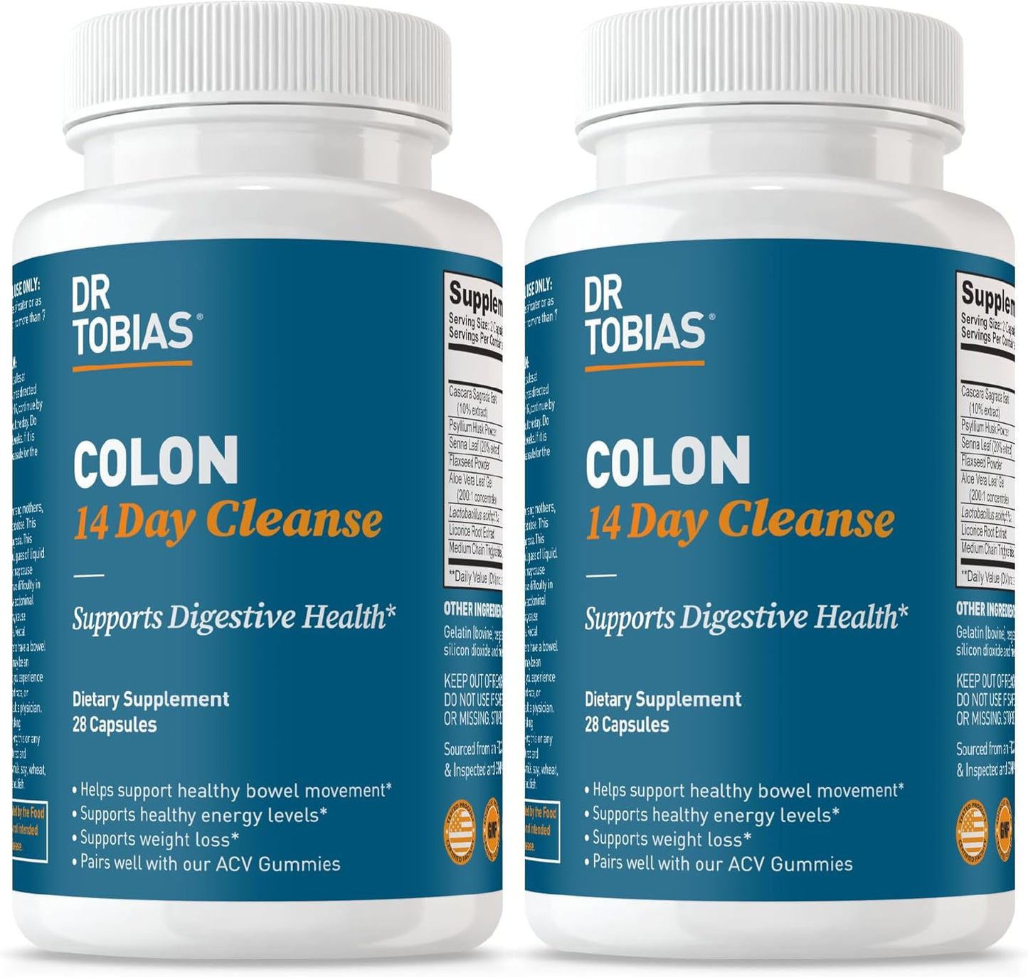 Dr. Tobias Colon Cleanse 14 Day Detox for Digestive Health