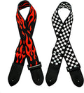 2 pcs Guitar Strap Adjustable for Electric Bass & Acoustic - Durable