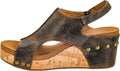 Corkys Footwear Womens Carley Wedges - Comfortable 2.5in (Style TK54)