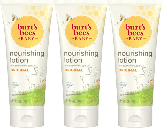 Burt's Bees Baby Nourishing Lotion Trio - 6 oz x 3