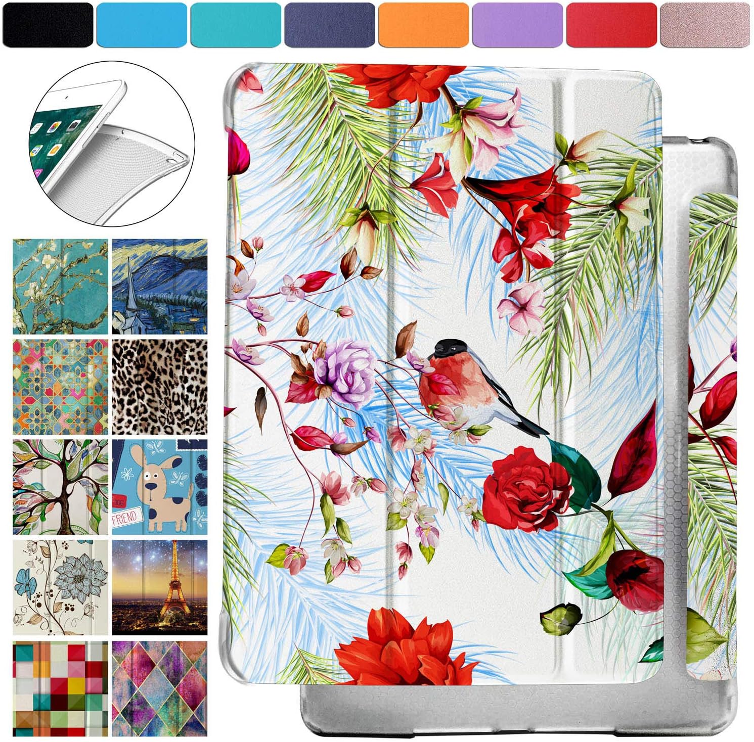 DuraSafe iPad Air 6th 2024 Case with Dual Angle Stand Design