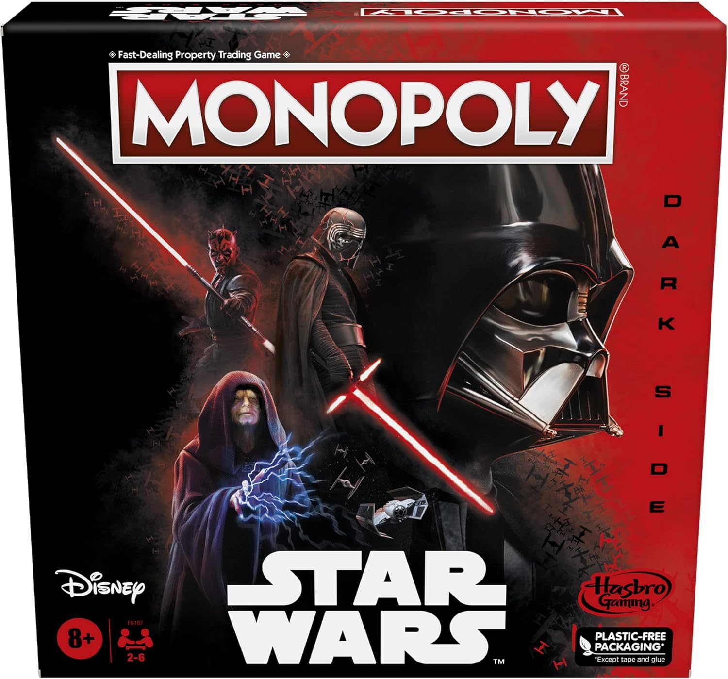 Disney Star Wars Monopoly: Dark Side Edition | Family Game Night Fun