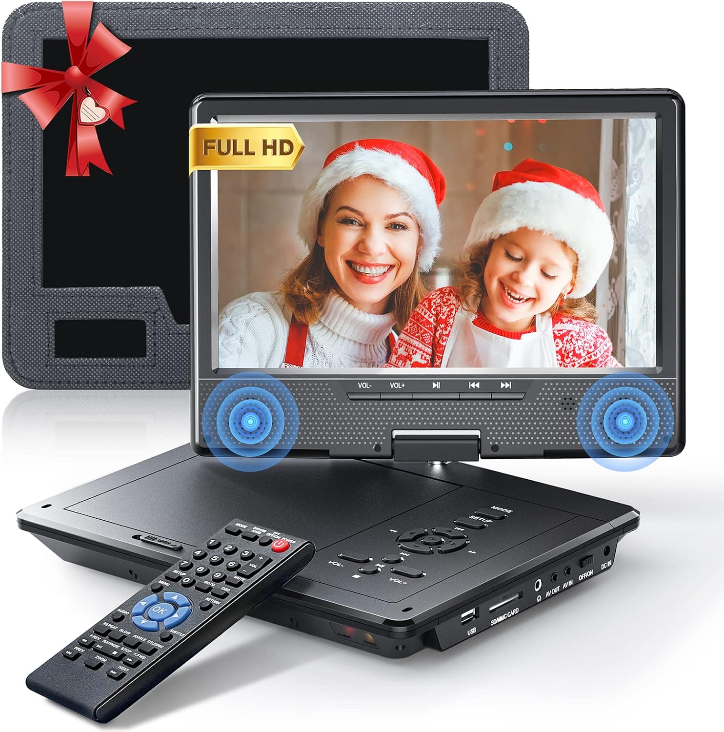 Arafuna 12.5 Portable DVD Player for Car with Swivel Screen