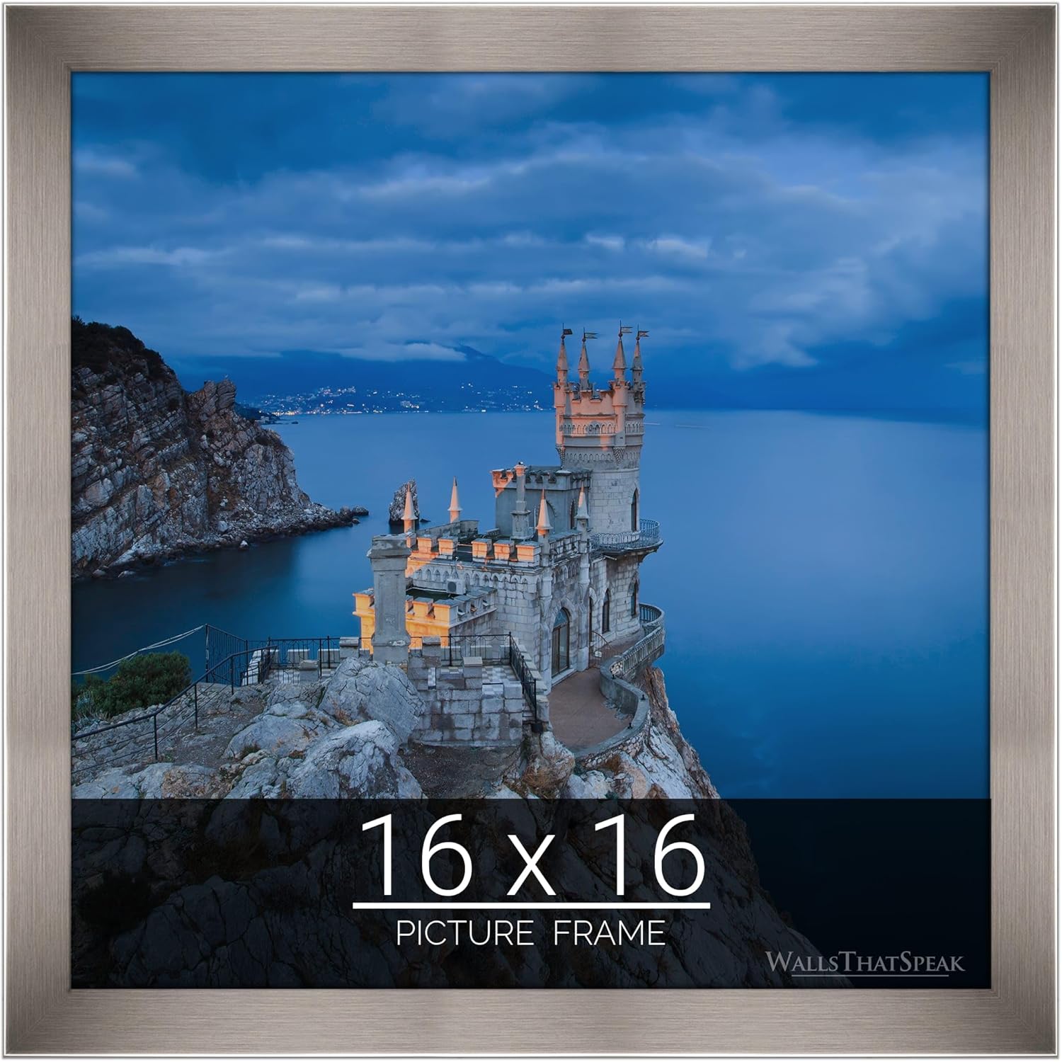 wallsthatspeak 16x16 Stainless Picture Frame Review