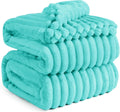 Bedsure GentleSoft Blue California King Size Blanket - Cozy
