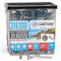 316 Stainless Steel Screws for Marine Grade Applications