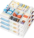 Drawer Organizer Clothes 20 Pack - Foldable Drawer Dividers for Socks