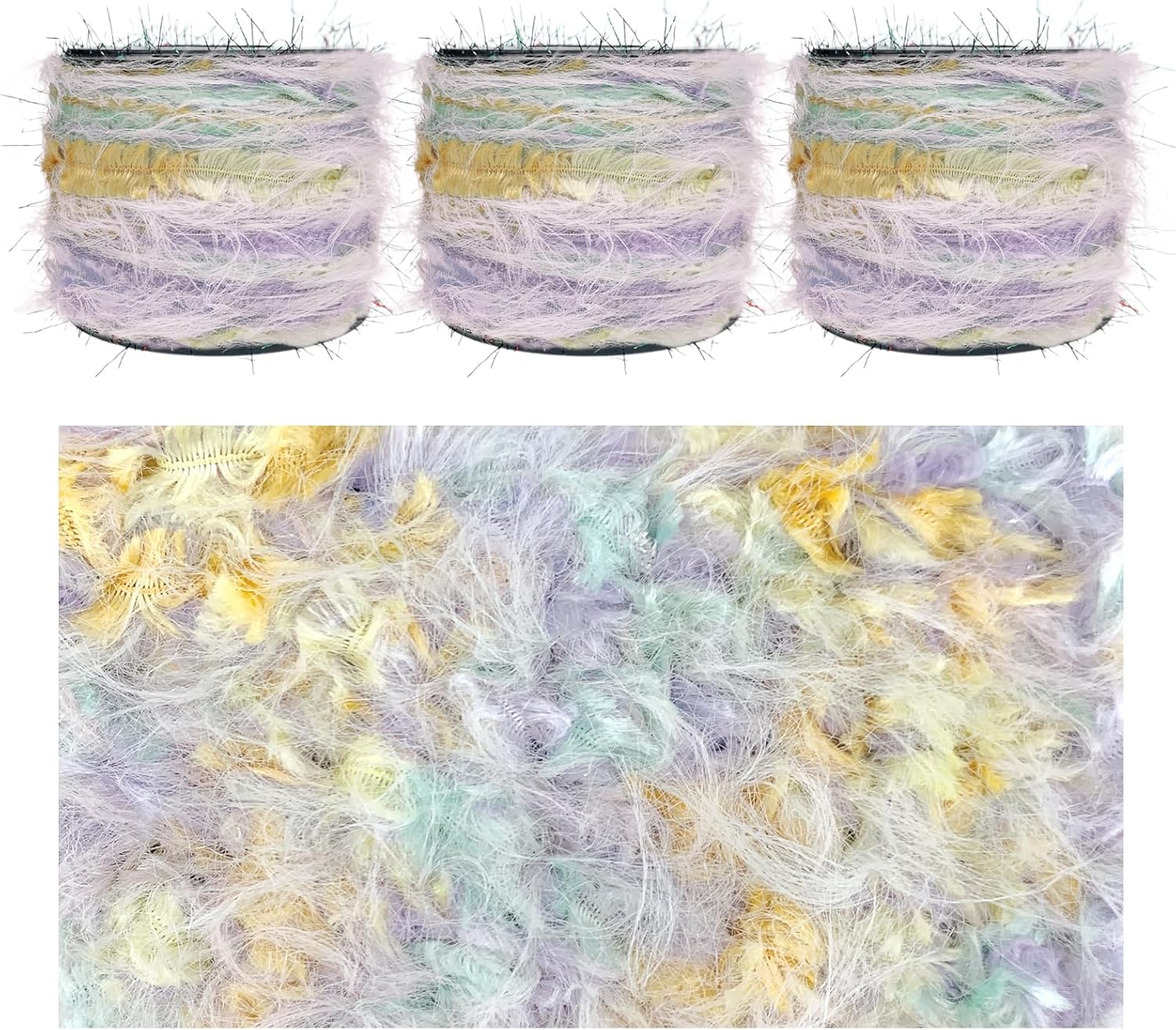 Artisanal Yarn Collection for Knitting and Crocheting Crafts