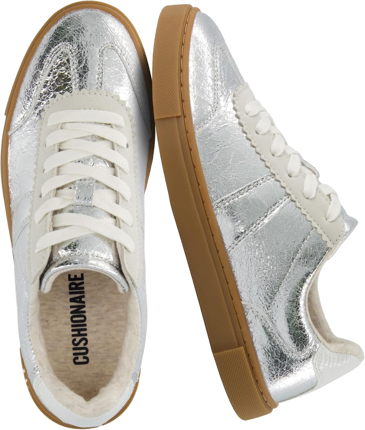 CUSHIONAIRE Balance Womens Sneakers with Memory Foam Comfort