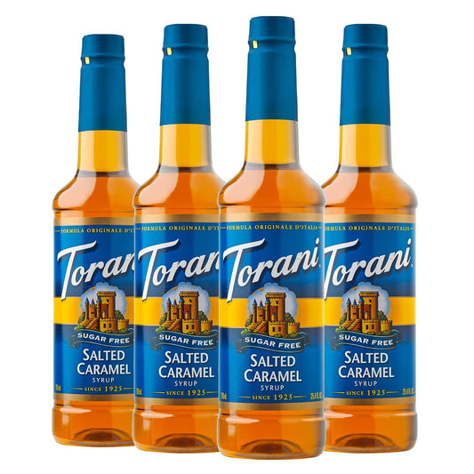 Torani Sugar-Free Salted Caramel Syrup for Delicious Beverages
