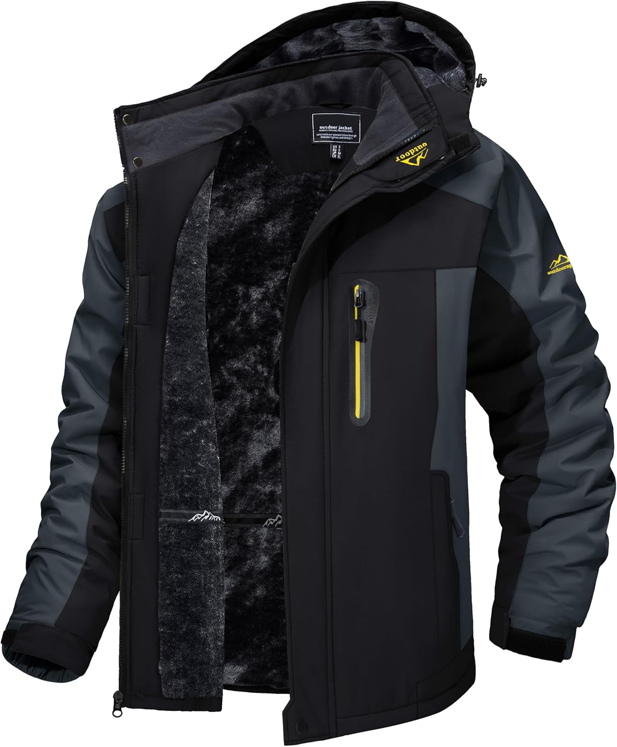 TACVASEN Men's Winter Ski Jacket Waterproof Snow Coats Review