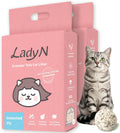 Lady N Granular Tofu Cat Litter Mini-Pellet - Strong Clumping, Low