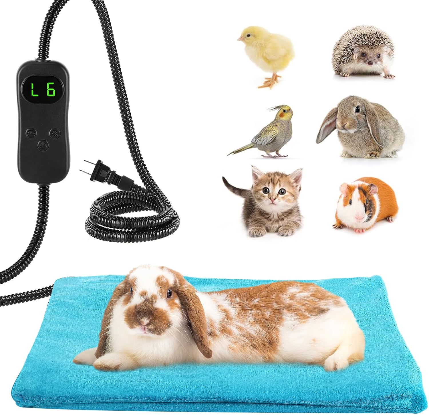 Pet Heating Pad for Small Animals - Safe and Cozy Warmth