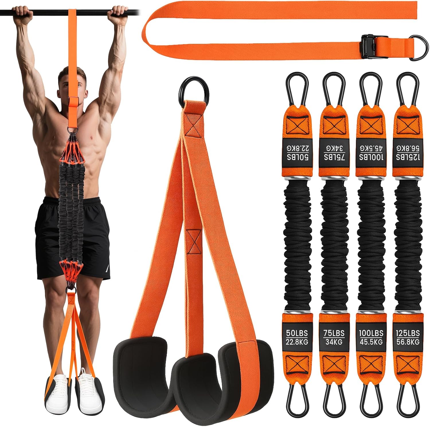 Pull Up Assistance Bands for Strength Training and Fitness