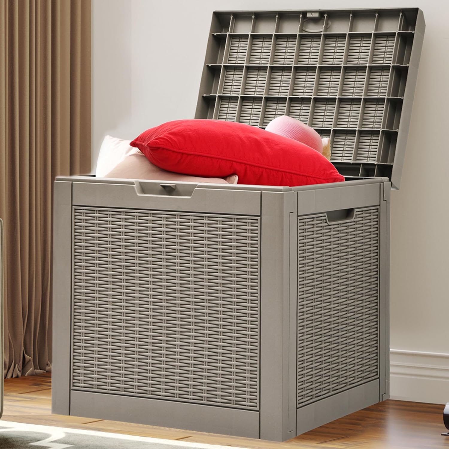 YITAHOME 32 Gallon Deck Box for Outdoor Storage and More