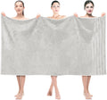 35x70 Oversized Bath Sheet Silver Grey - 600 GSM Turkish Cotton
