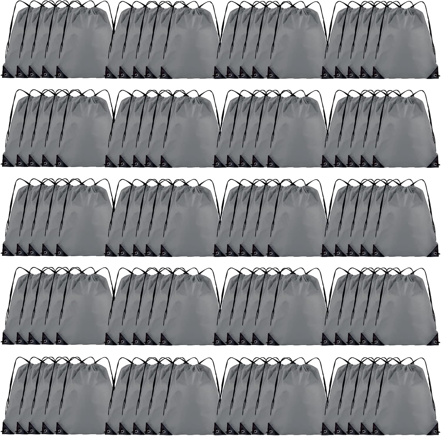 Drawstring Backpack Bulk 100Pcs for Gym Beach Sports Trips