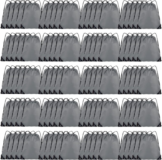 Drawstring Backpack Bulk 100Pcs for Gym Beach Sports Trips