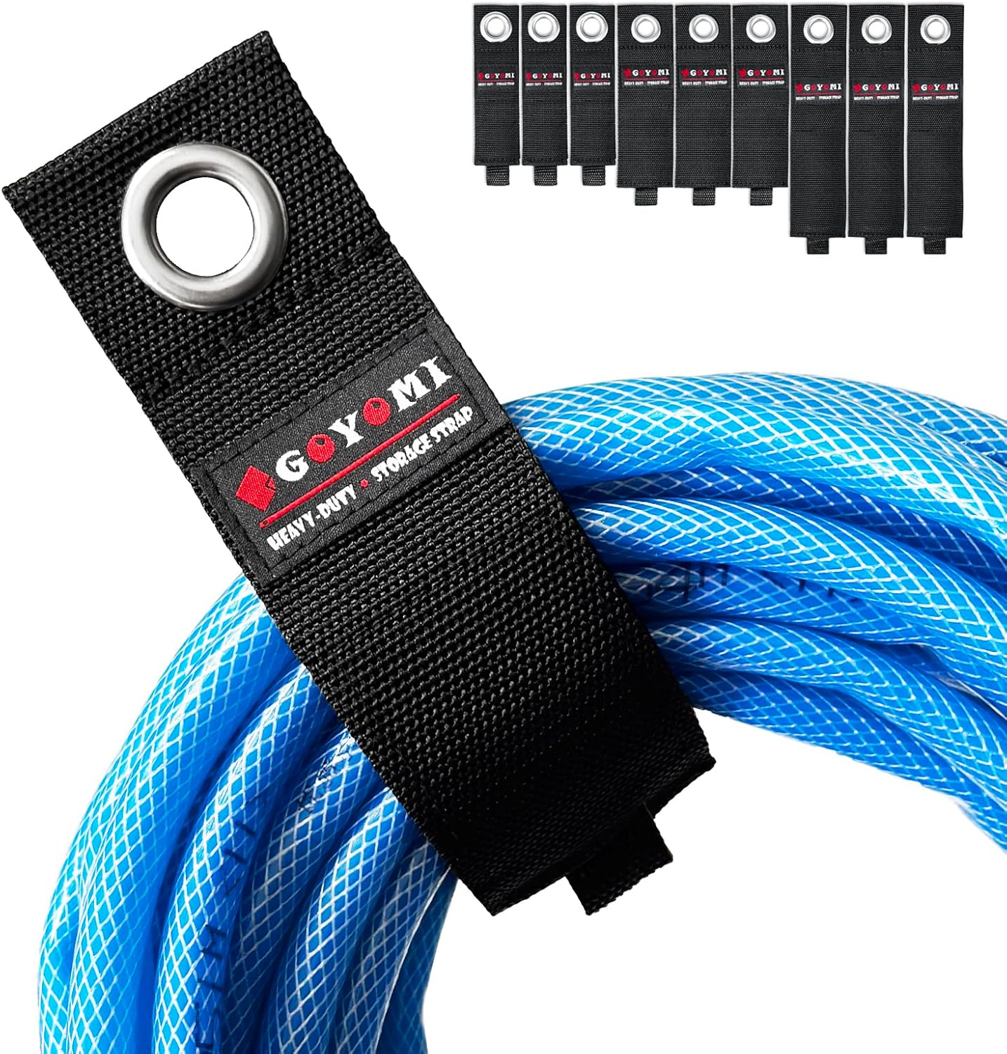 GOYOMI Heavy Duty Storage Straps - Organize Anywhere!