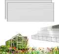 4 ft x 2 ft Twin-Wall Polycarbonate Greenhouse Panels - Clear Impact