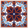 Talavera Mexican Tile Peel and Stick Backsplash 32 Sheets - Realistic