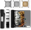 Jigsaw Puzzle Mat Roll Up 47 in x 26 in - Travel Friendly Storage