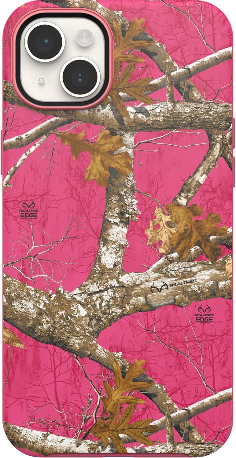 OtterBox iPhone 14 Plus Symmetry Series+ Case - Camo Pink