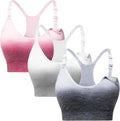 Suekaphin Sports Nursing Bra 3 Pack - Supportive Wirefree