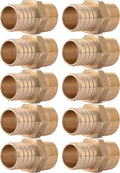 SharkBite 1 in x 3/4 in Crimp MNPT Male Adapter Pack of 10 - Durable