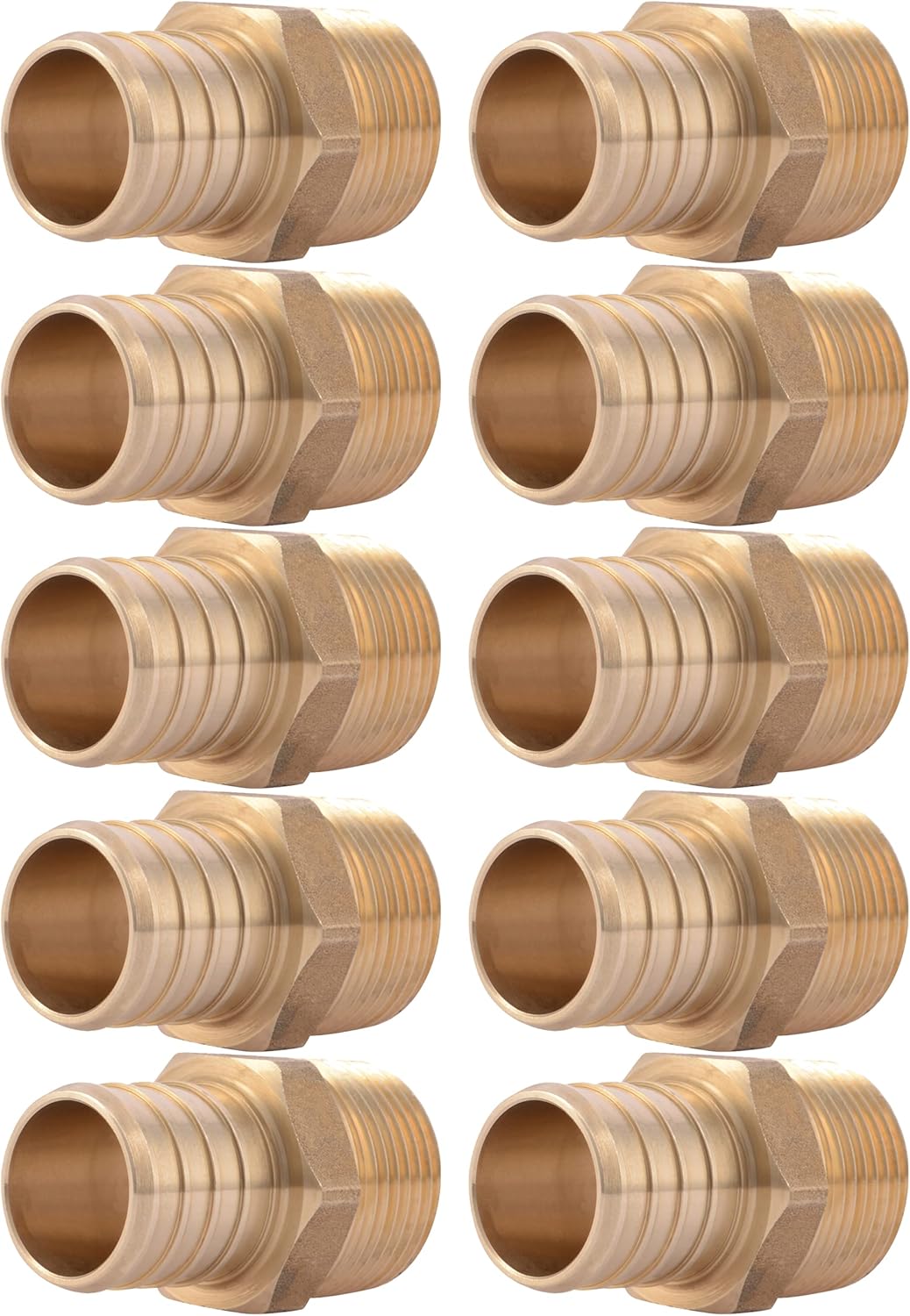 SharkBite 1 Inch x 3/4 Inch Crimp Male Adapter for Plumbing
