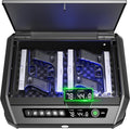 Gun Safe with LCD Display and Fingerprint Quick Access - Fast 0.1s
