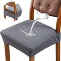 Genina Waterproof Seat Covers for Dining Chairs - Protective Fit (6