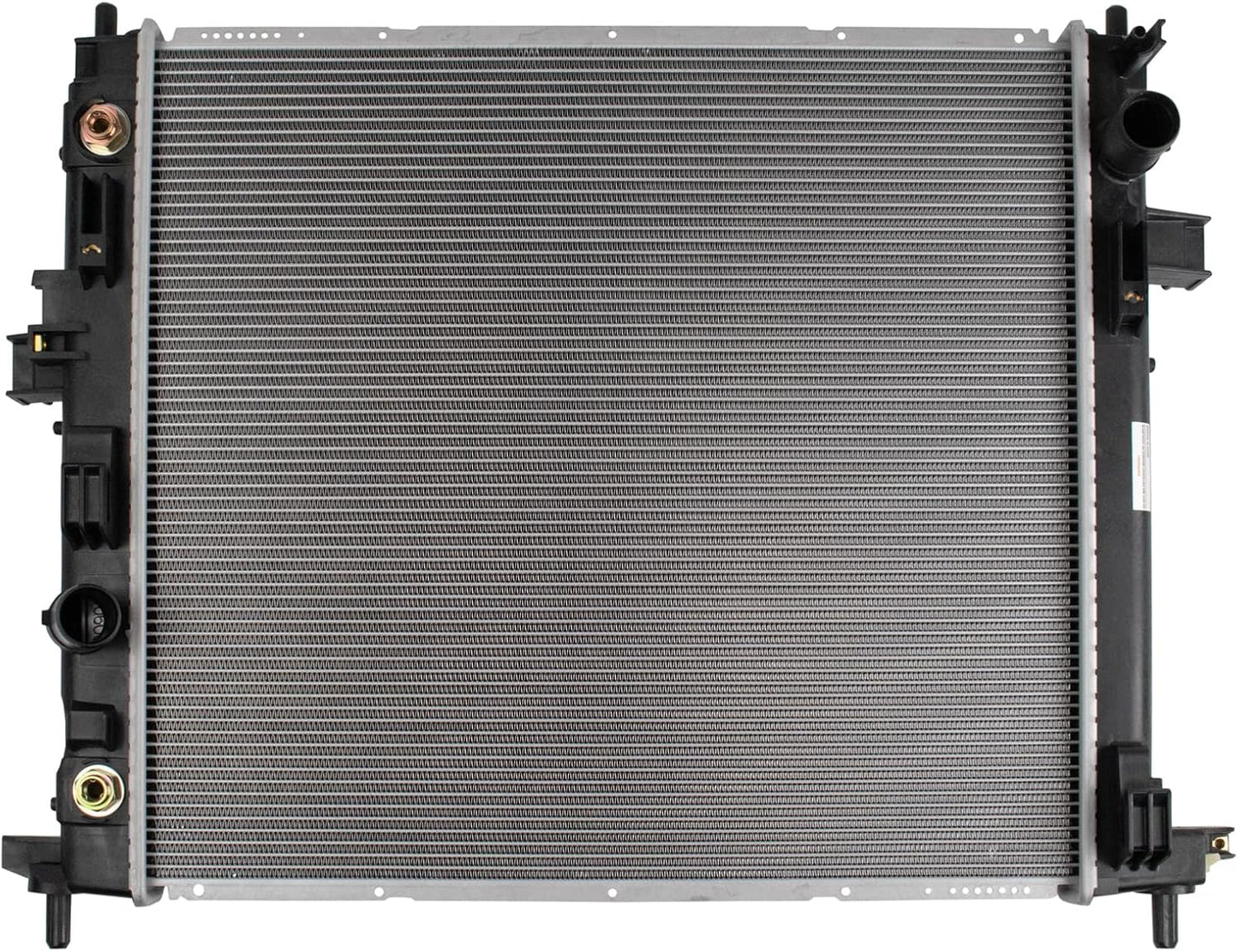 TRQ Radiator Assembly Aluminum Core for Cadillac and Camaro