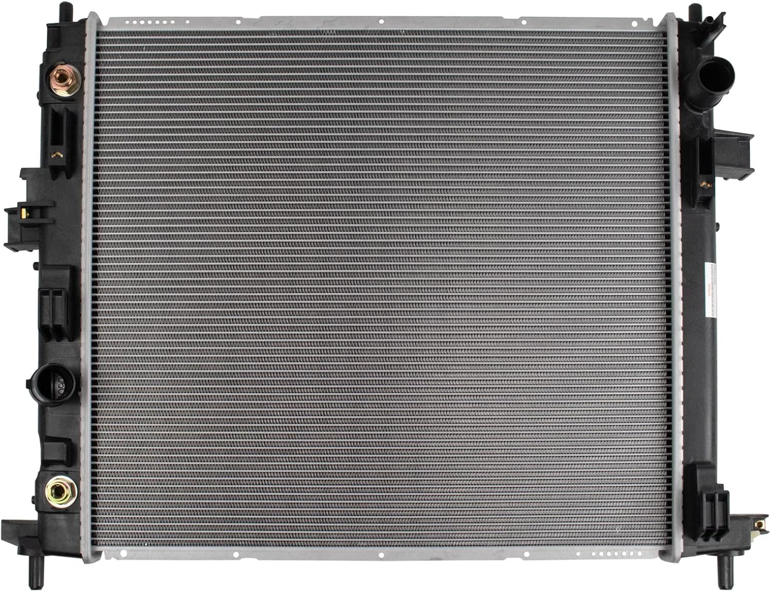 TRQ Radiator Assembly Aluminum Core for Cadillac and Camaro