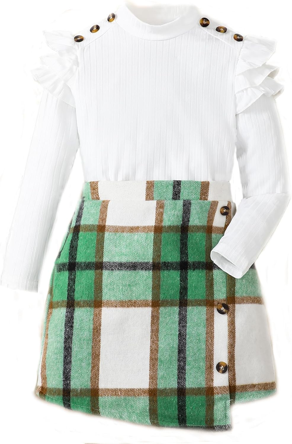Cute Clothes for Girls Fall Winter 2 Piece Outfit Set for Tweens
