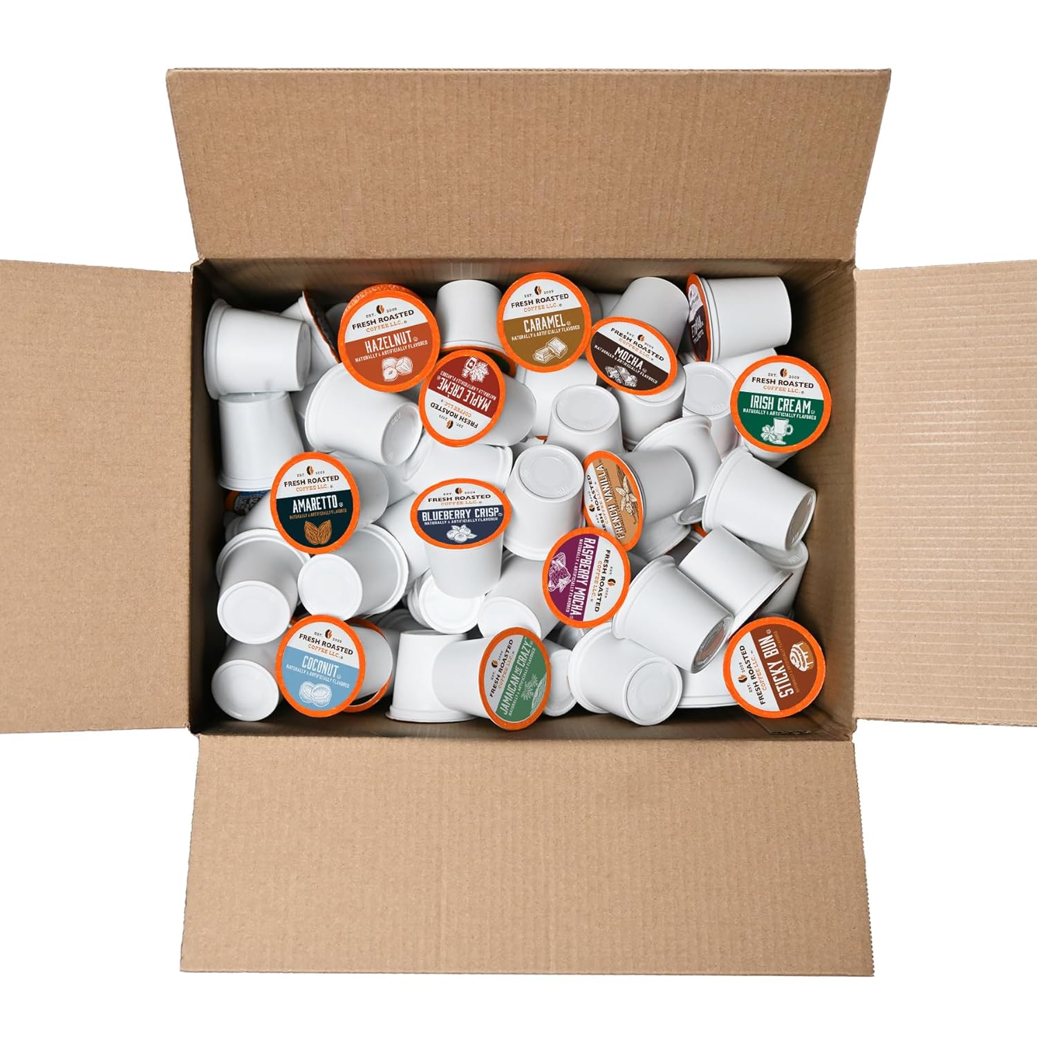 Dynamite Dozen Flavored Coffee Variety Pack for K-Cups Lovers