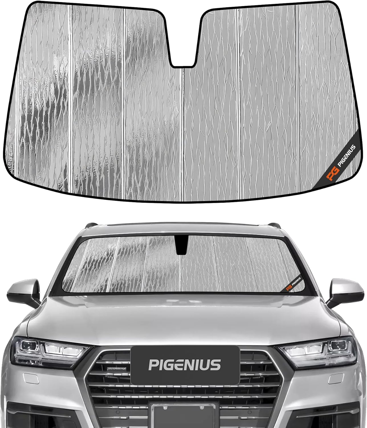 Windshield Sun Shade for Audi Q7 2017-2019 - Beat the Heat