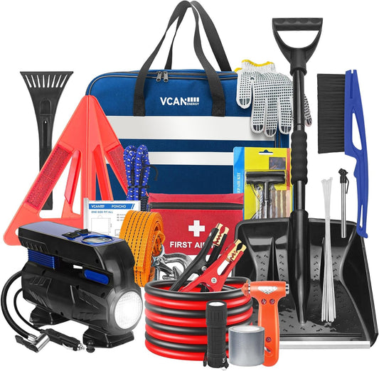 Ultimate Car Safety Kit with Snow Shovel - VCANENERGY