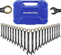WORKPRO 22-Piece Ratcheting Wrench Set for Every Repair Need