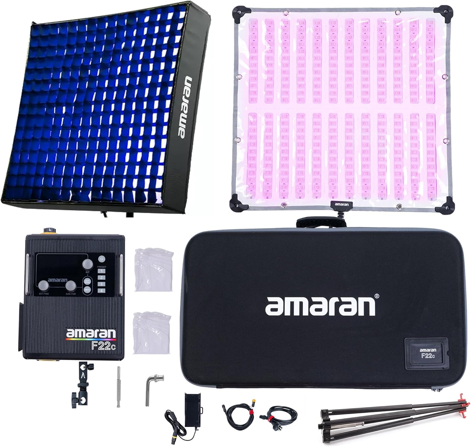 Aputure Amaran F22c 200W RGBWW Flexible LED Mat for Creators